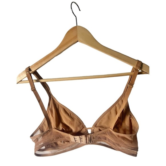 Lively Busty Mesh Trim Bralette in Neutral Warm Oak Size Medium - Picture 8 of 8